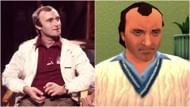 Phil Collins was the first celebrity who played himself in a Grand Theft Auto game (Image via Gary Gershoff/Getty // Rockstar Games // Grand Theft Auto Wiki)